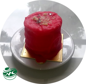 Vanilla Cheese Cake - Choco Strawberry